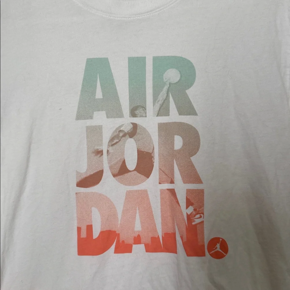 Jordan White Standard Fit Tee